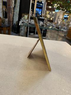 Brass and Lapis Style Stone Picture Frame 1970s - 4518956