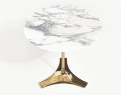 Brass and Marble Drink Table 1960 - 2283454