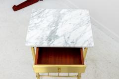 Brass and Marble Side Tables - 1738470