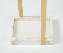 Brass and Marble Umbrella Stand by James Devlin - 2430073