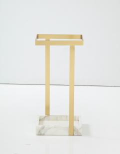 Brass and Marble Umbrella Stand by James Devlin - 2430074