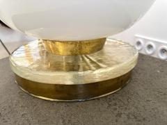 Brass and Murano Glass Lamp Italy 1990s - 3127299