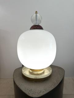 Brass and Murano Glass Lamp Italy 1990s - 3127300
