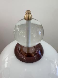 Brass and Murano Glass Lamp Italy 1990s - 3127301