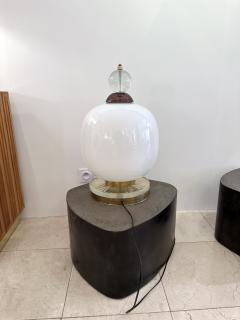 Brass and Murano Glass Lamp Italy 1990s - 3127306