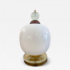 Brass and Murano Glass Lamp Italy 1990s - 3132640