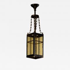 Brass and glass lantern - 4752093