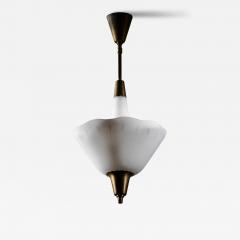 Brass and glass pendant - 4565985