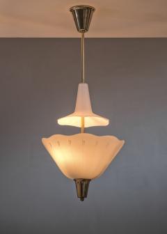 Brass and glass pendant - 4808604