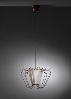 Brass cage pendant - 4410998