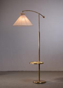 Brass height adjustable floor lamp Austria - 3031357