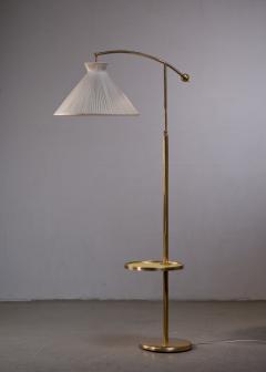Brass height adjustable floor lamp Austria - 3031360
