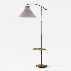Brass height adjustable floor lamp Austria - 3033915