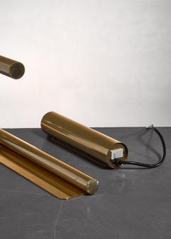 Brass tube desk lamp by Cheret - 1720047