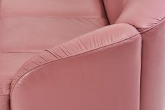 Brayton Pink Leather 10 Piece Modular Sofa 1980 - 2238054