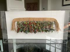 Brazilian Feather Headdress Guajajara Tribe Ex Museum Piece - 2344114