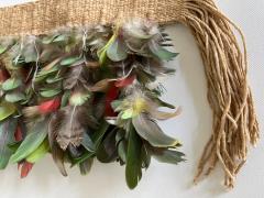 Brazilian Feather Headdress Guajajara Tribe Ex Museum Piece - 2344131