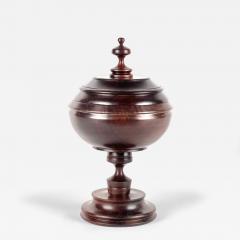 Brazilian Jacaranda Potiche with Lid 2 - 4392366