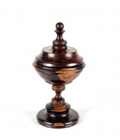 Brazilian Jacaranda Potiche with Lid 3 - 4389667