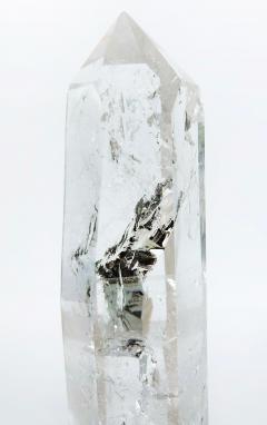 Brazilian Lemurian Seed Crystal Weighing 11 lbs Custom Made Stand - 4222500