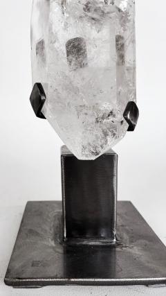 Brazilian Lemurian Seed Crystal Weighing 11 lbs Custom Made Stand - 4222502