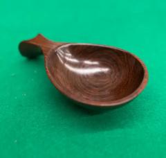 Brazilian Mid Century Modern Decorative Bowl in Hardwood by Tropic Art - 3299027