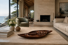 Brazilian Mid Century Modern Sculptural Platter in Solid Jacarand Rosewood - 4744122