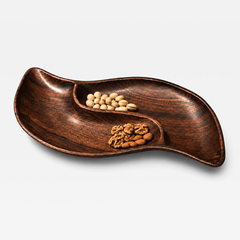 Brazilian Mid Century Modern Sculptural Platter in Solid Jacarand Rosewood - 4802370