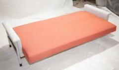 Brazilian Mid Century Pink Sofa Bed by Catalina S A c 1960s - 3856901