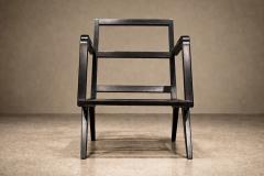 Brazilian Modern Armchair in Hardwood and Boucl Unknown Brazil 1960s - 4586310