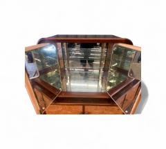 Brazilian Modern Bar in Rosewood with Glass interior Unknown - 4416776