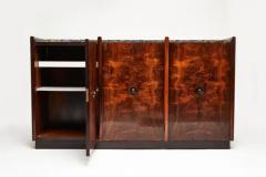 Brazilian Modern Credenza Divider in Hardwood Granite 1960s Brazil - 3186526