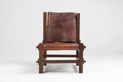 Brazilian Modern Lounge Chairs in Solid Jacaranda 1960s - 1216559