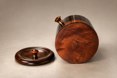 Brazilian Modern Rosewood Ice Bucket with Sculptural Turned Handles Lot 959 - 4707595
