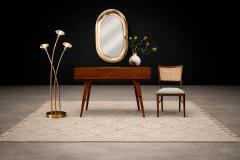 Brazilian Modern Sculptural Bamboo Form Floor Lamp in Gilded Brass Brazil - 4531061