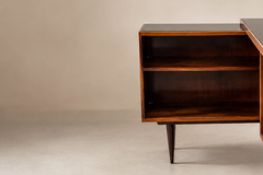Brazilian Modern Sculptural Bar in Rosewood with Curved Legs Brazil Lot 1113 - 4707583