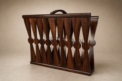 Brazilian Modern Sculptural Magazine Rack in Rosewood Brazil 1960s - 4744111