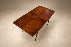Brazilian Three Position Extendable Dining Table in Cavi na Hardwood Lot 151B - 4797717