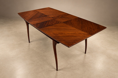 Brazilian Three Position Extendable Dining Table in Cavi na Hardwood Lot 151B - 4797720