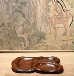 Brazilian carved superb solid wood tray - 2966870