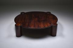 Brazilian modern large round coffee table 1960s - 1940836