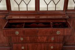 Breakfront Secretary Bookcase circa 1785 - 4645992
