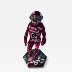 Brendan Murphy Balloon Spaceman pink  - 4412721