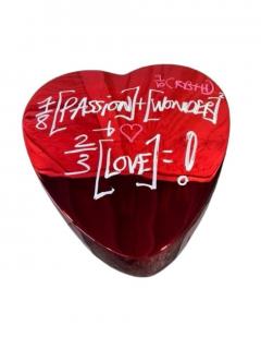 Brendan Murphy Red Heart Sculpture - 4555603