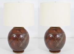 Brent Bennett Pair of Brent Bennett Table Lamps - 1124879