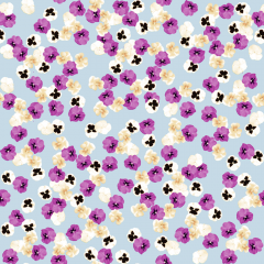 Brett Design SMALL PANSIES - 2853077