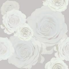 Brett Design WHITE ROSES - 2783097