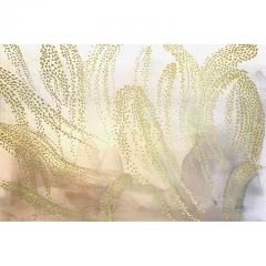 Brett Design Weeping Willows Scaled Mural  - 2723923