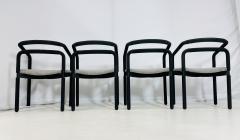 Brian Kane Set of 4 1980s Rubber Chairs by Brian Kane for Metropolitan Furniture - 4154219