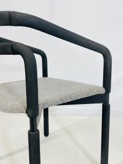 Brian Kane Set of 4 1980s Rubber Chairs by Brian Kane for Metropolitan Furniture - 4154233